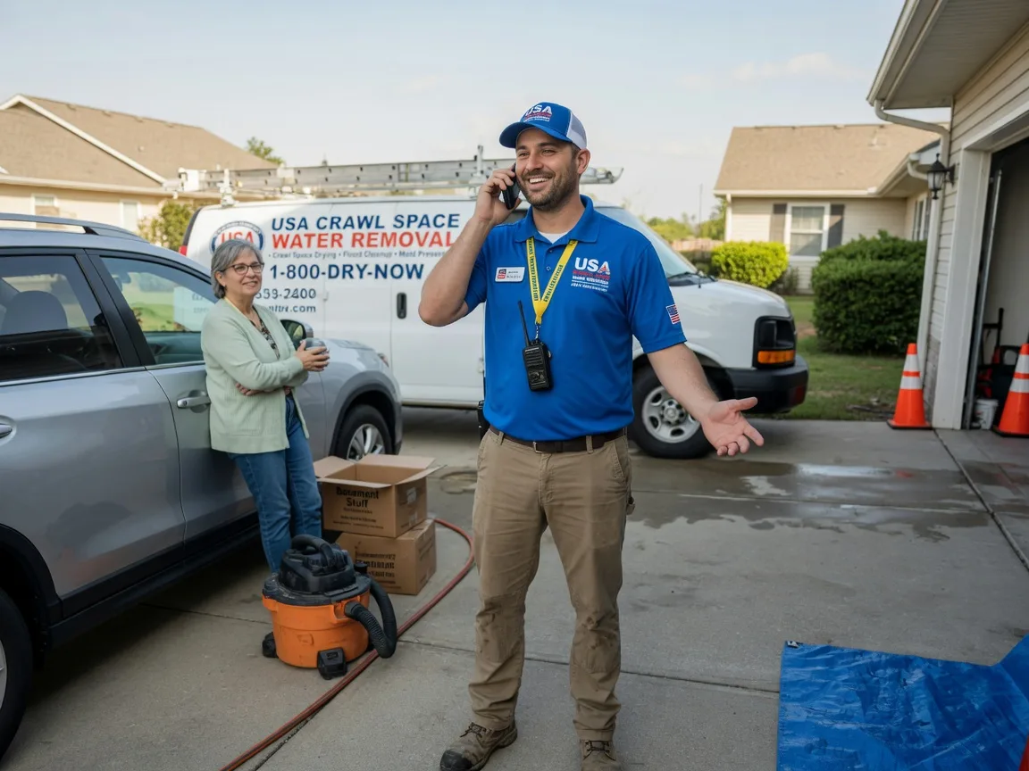 Crawl Space Water Removal Saratoga, AR FAQs